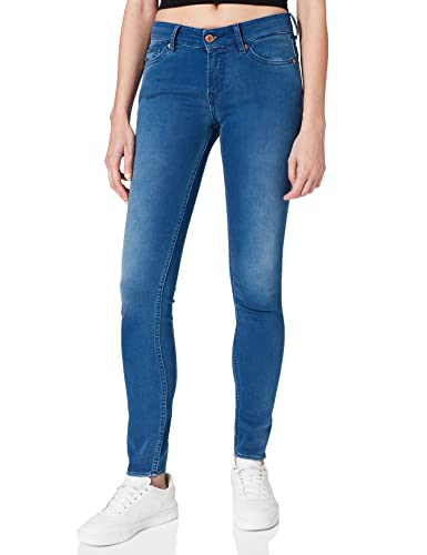 Kings of Indigo Damen Juno Jeans, Blau (Veggie WARP MID Stone 4055), 33W / 32L von Kings of Indigo