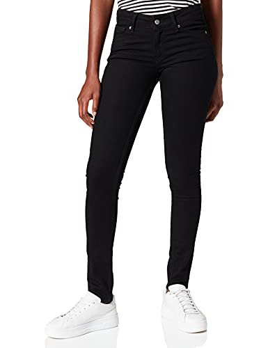 Kings of Indigo Damen Juno Jeans, Schwarz (Black Rinse 6102), 27W / 34L von Kings of Indigo