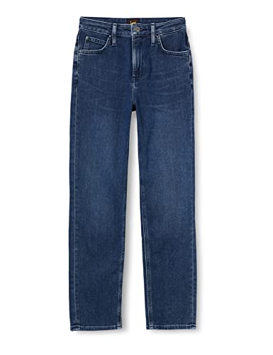 Kings of Indigo Damen YAMA Straight Jeans, Blau (XAVIER BLUE WORN 4054), 27/32) von Kings of Indigo