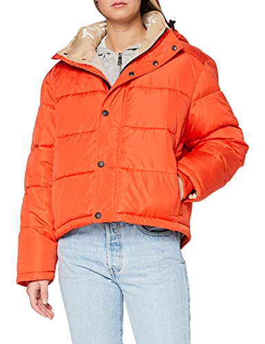 Kings of Indigo Damen ZHENGA Jacke, Orange (Burnt ORANGE 7801), (Herstellergröße:M) von Kings of Indigo