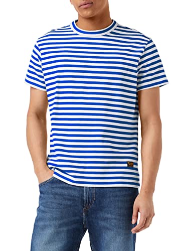 Kings of Indigo Herren Darius T-Shirt, Blau (Surf The Web 8108), Large (Herstellergröße: L) von Kings of Indigo