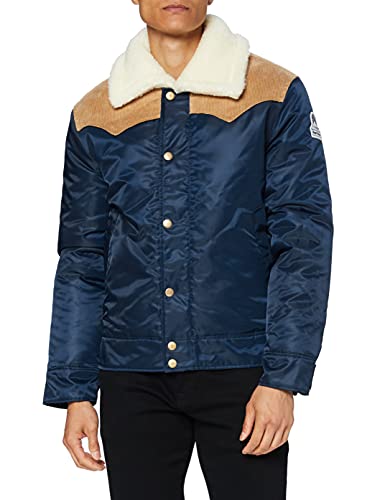 Kings of Indigo Herren Jimmu Jacke, Blau (Navy 8112), X-Large (Herstellergröße:XL) von Kings of Indigo