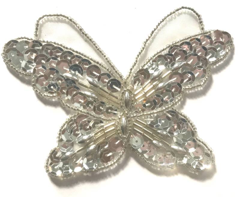 Große Schmetterling Perlen Pailletten Aufnäher Applikation Nähen Nähverzierung Vintage Große Schmetterling Perlen Pailletten Aufnäher Applikation Nähen Nähverzierung Vintage von KingsKountry