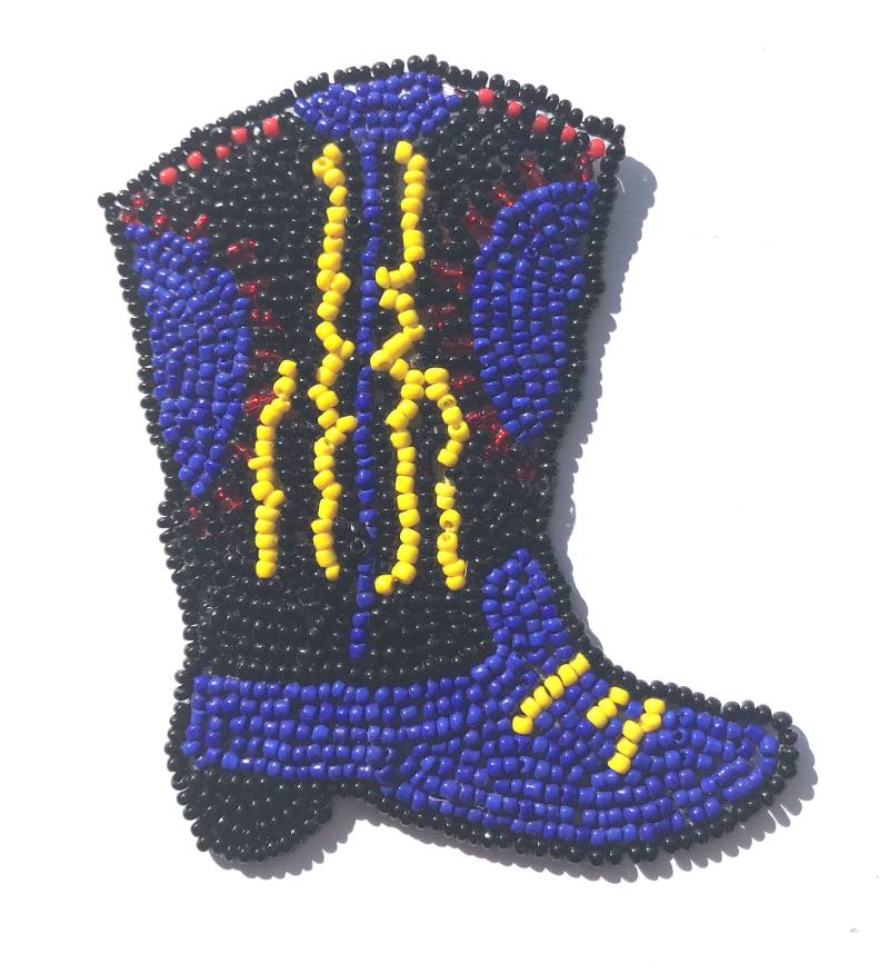 Packung Mit 2 Cowboy Westlichen Stiefel Perlen Nähen Auf Applikation Handwerk Patch Verschönerung Vintage Packung Mit 2 Cowboy Westlichen Stiefel Perlen Nähen Auf Applikation Handwerk Patch Verschönerung Vintage von KingsKountry