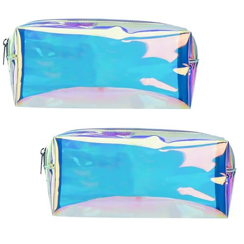 Kingshion Transparente Make-up-Tasche, transparente Kosmetiktasche, transparente Geldbörse für die Arbeit, PVC-Make-up-Tasche, transparente PVC-Make-up-Tasche, PVC, Stadion, Wandern, Musikparty, von Kingshion