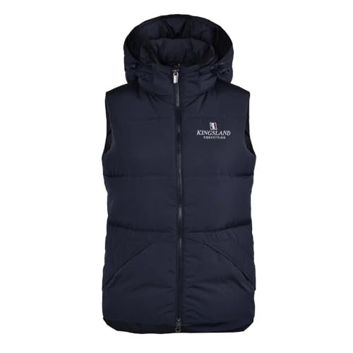 Daunenweste Classic unisex Größe: L Farbe: navy von Kingsland