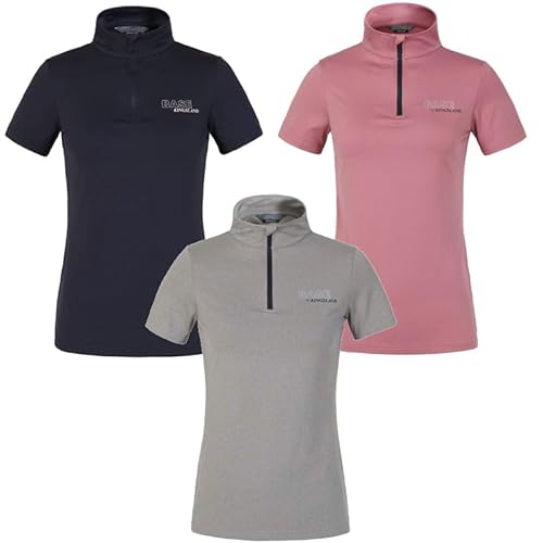 Kingsland Base KLosiris Training Shirt, T-Shirt, Damenshirt, 1/2 Zip Größe XS, Farbe rosa von Kingsland