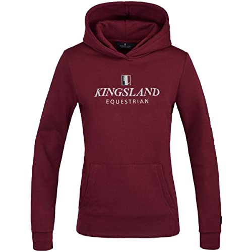 Kingsland Classic Hoodie Burgundy Unisex - Burgundy - S von Kingsland