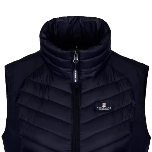 Kingsland Damen Hybrid-Weste Classic Größe S, Farbe Navy von Kingsland