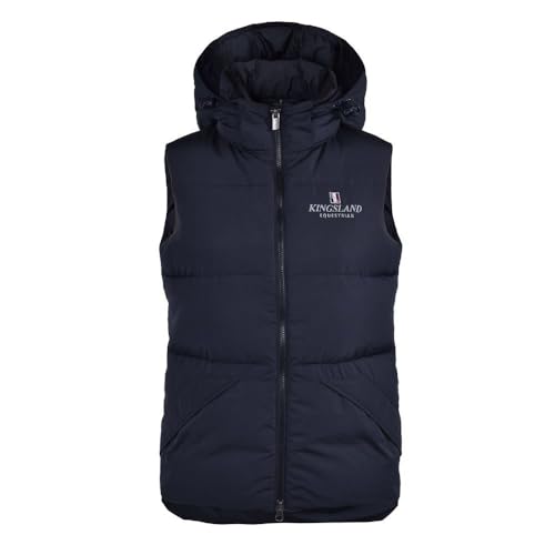 Kingsland Daunenweste Classic Unisex Größe: XS Farbe: Navy von Kingsland