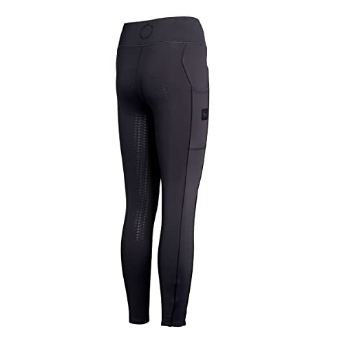 Kingsland Reitleggings KLkattie Vollbesatz Silikon - XL - Dunkelblau von Kingsland