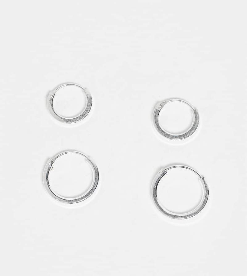 Kingsley Ryan - 2er-Pack Creolen aus Sterlingsilber von Kingsley Ryan