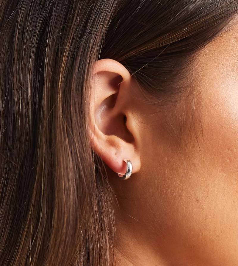 Kingsley Ryan - Offene Creolen aus Sterlingsilber, 10 mm von Kingsley Ryan