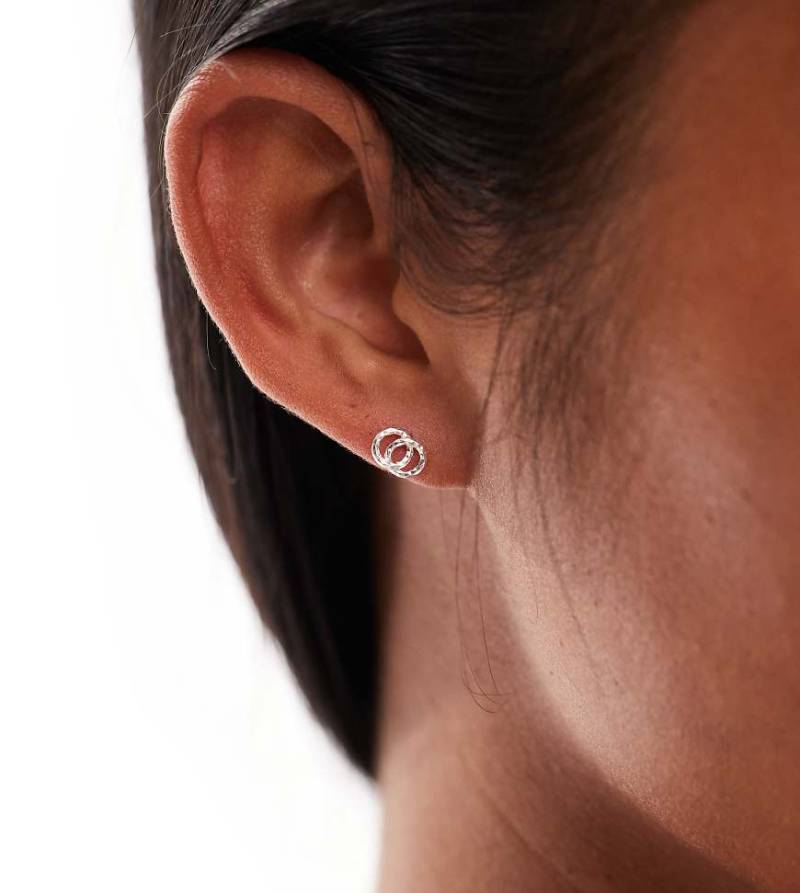 Kingsley Ryan - Ohrstecker aus Sterlingsilber mit Unendlichkeitszeichen von Kingsley Ryan