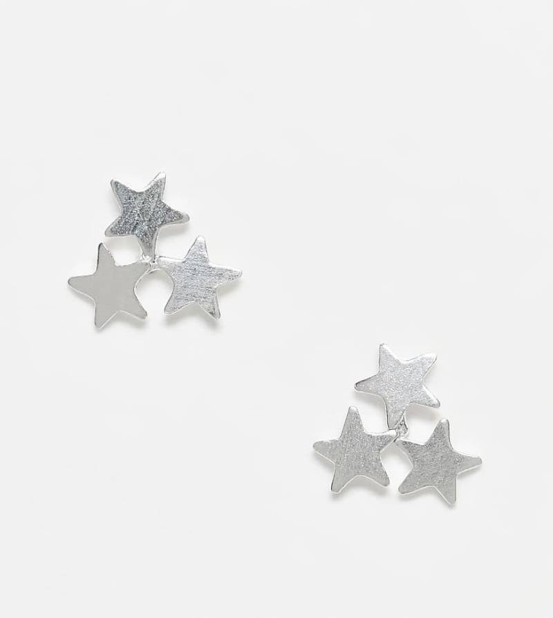 Kingsley Ryan - Ohrstecker mit dreifachem Sterndesign aus Sterlingsilber von Kingsley Ryan