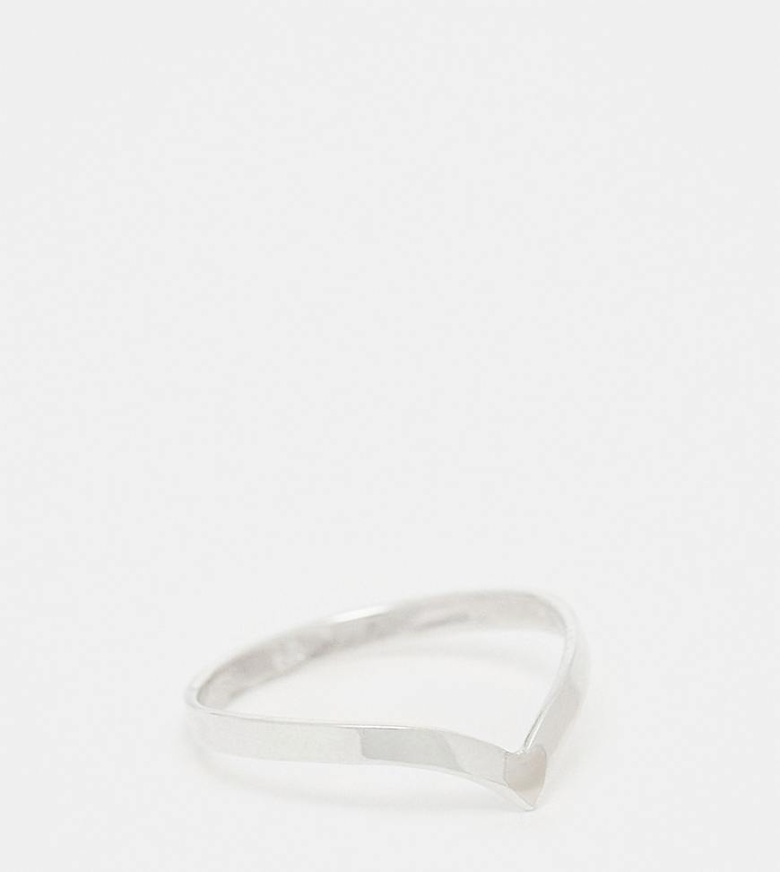 Kingsley Ryan - V-förmiger Bandring aus Sterlingsilber von Kingsley Ryan