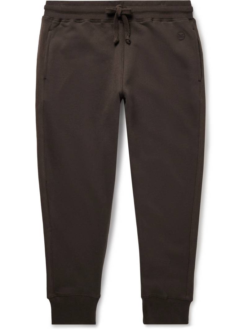 Kingsman - Tapered Cotton and Cashmere-Blend Jersey Sweatpants - Men - Brown - XL von Kingsman