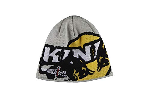 Kini Red Bull Rugged Beanie – Coole Mütze, Sportlich, Eingestickte Grafik Motiv-Mütze, Herren, One Size, Wintermütze, Stylisch, Accessoires – Grey von Kini