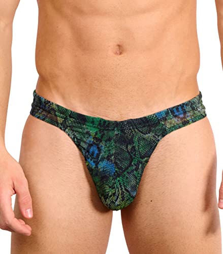 Kiniki Tan Through Sonnendurchlässiger Stringtanga Badehose Herren Bademode - Havana von Kiniki