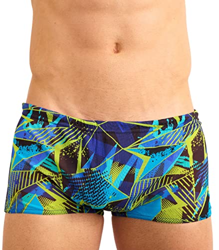 Kiniki Tan Through Sonnendurchlässige, Kurze Hipster Herren Badehose - Aruba von Kiniki