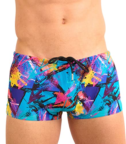 Kiniki Tan Through Sonnendurchlässige, Kurze Hipster Herren Badehose - Bahama von Kiniki