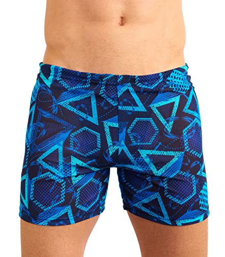 Kiniki Tan Through Sonnendurchlässige Badeshorts Herren Bademode - Blue Lagoon von Kiniki