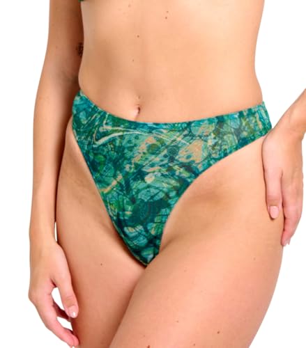 Kiniki Tan Through Sonnendurchlässige Bikinihose G-Zeichenfolge Damen Bademode - Santorini von Kiniki