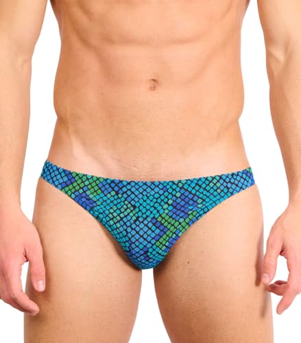 Kiniki Tan Through Sonnendurchlässige Micro Herren Badehose - Viper von Kiniki