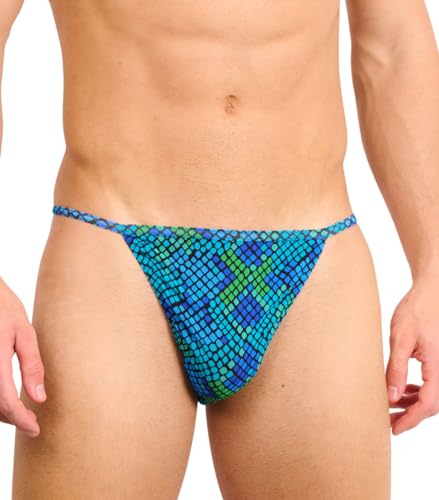 Kiniki Tan Through Sonnendurchlässige Tanga Herren Badehose - Viper von Kiniki