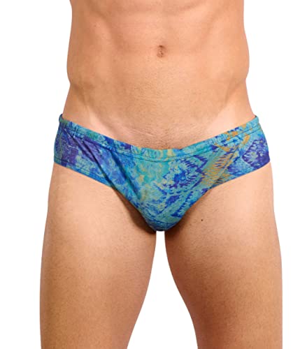 Kiniki Tan Through Sonnendurchlässiger Badehose Herren Bademode - Azure von Kiniki