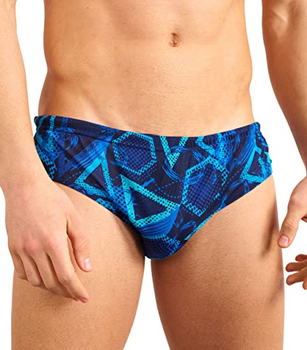 Kiniki Tan Through Sonnendurchlässiger Badehose Herren Bademode - Blue Lagoon von Kiniki