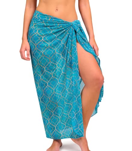 Kiniki Tan Through Sonnendurchlässiger Strandsarong Damen Bademode Accessoire - Emerald von Kiniki