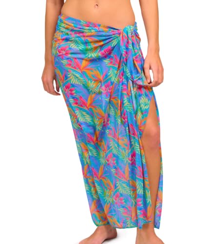 Kiniki Tan Through Sonnendurchlässiger Strandsarong Damen Bademode Accessoire - Paradise Green von Kiniki