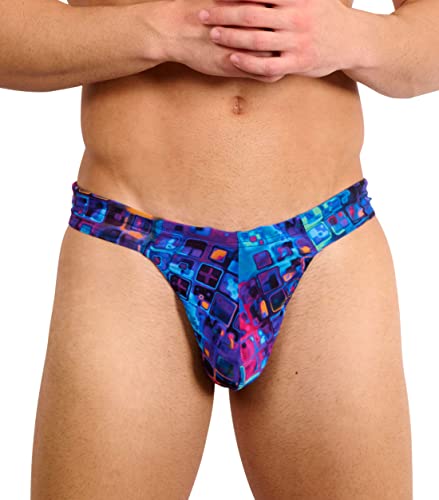 Kiniki Tan Through Sonnendurchlässiger Stringtanga Badehose Herren Bademode - Mosaic Kiniki Tan Through Sonnendurchlässiger Stringtanga Badehose Herren Bademode - Mosaic von Kiniki