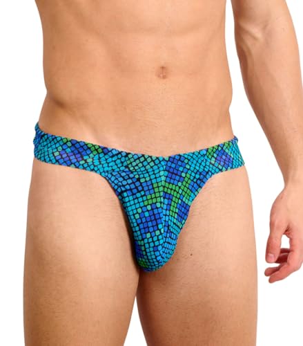 Kiniki Tan Through Sonnendurchlässiger Stringtanga Badehose Herren Bademode - Viper von Kiniki