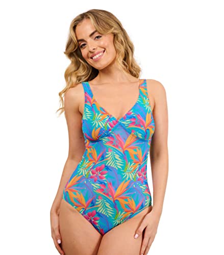 Kiniki Tan Through Sonnendurchlässiger Support Top Badeanzug Damen Bademode - Paradise Green von Kiniki