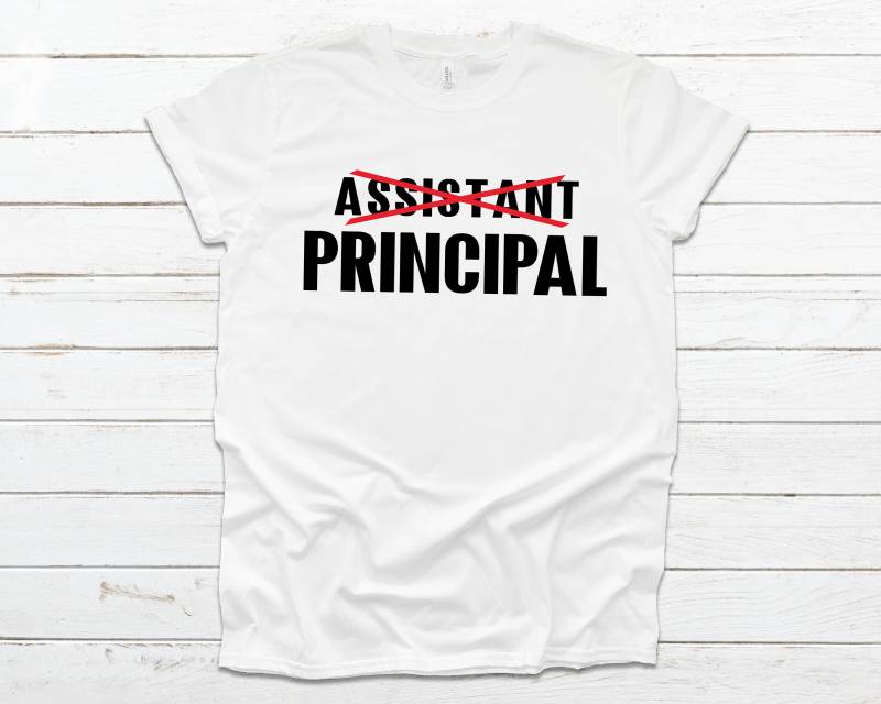 Promotion-T-Shirt Für Boss, Neue Principal Tshirt, Graduierung Geschenk, Shirt, Ap Assistant Promotion von KinneysKornerStudio