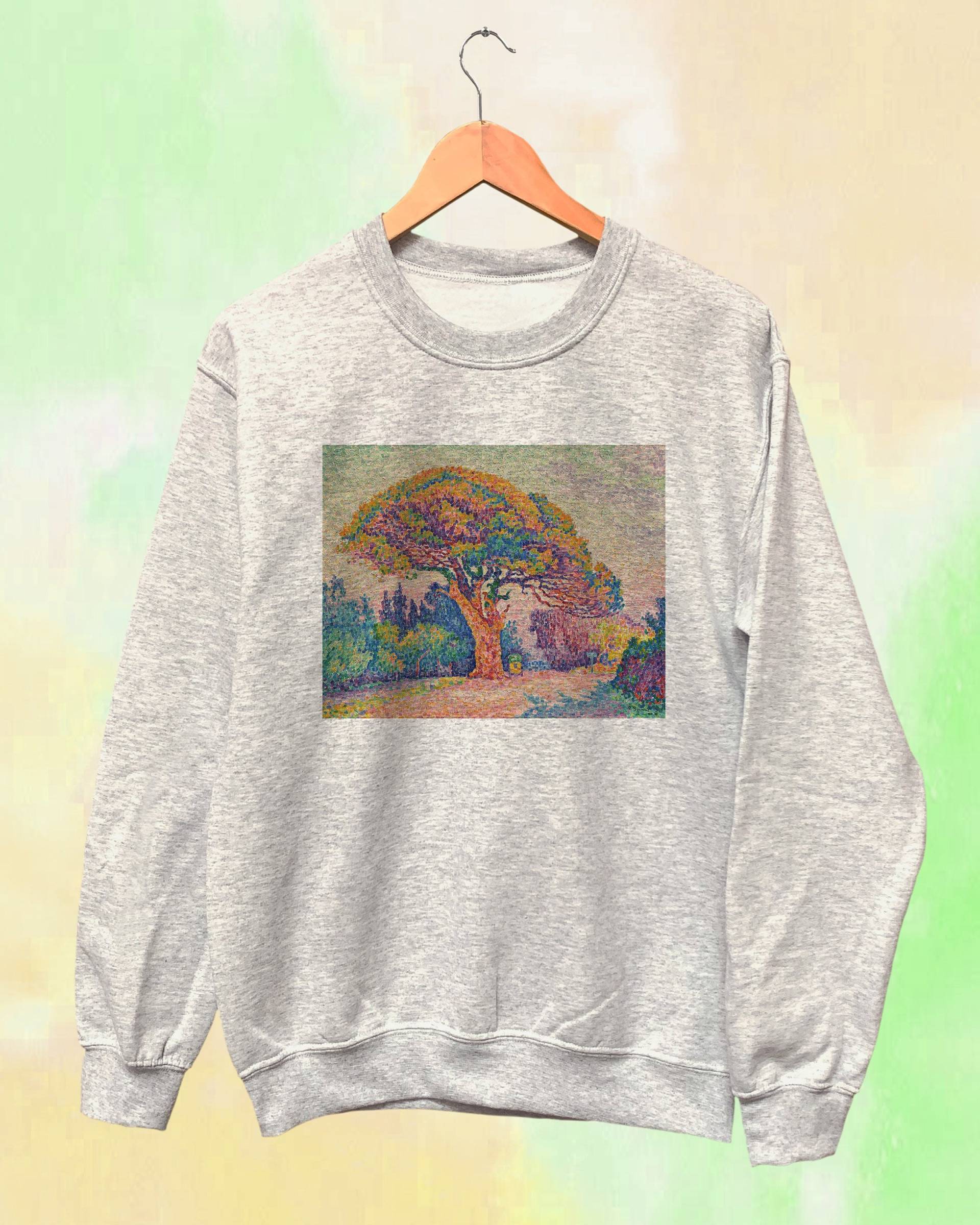 Pine Tree Unisex Sweatshirt - Paul Signac Pine Tree Unisex Sweatshirt - Paul Signac von KinokoCarnival