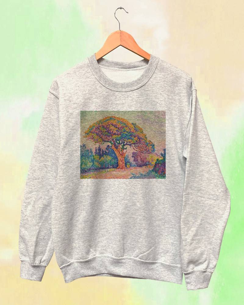Pine Tree Unisex Sweatshirt - Paul Signac Pine Tree Unisex Sweatshirt - Paul Signac von KinokoCarnival