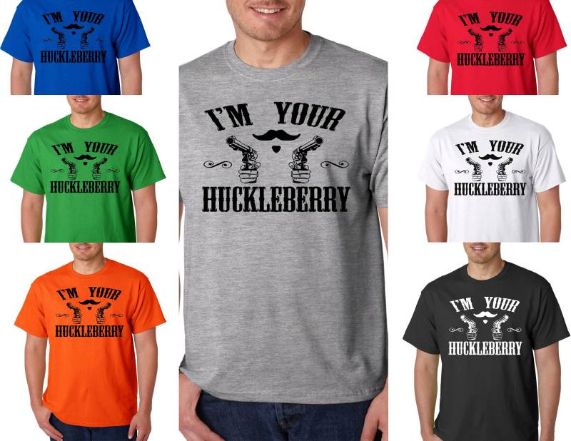 I'm Your Huckleberry T-Shirt - Tombstone Wyatt Earp Doc Holliday Western .45 Revolver I'm Your Huckleberry T-Shirt - Tombstone Wyatt Earp Doc Holliday Western .45 Revolver von KinsmanTradingCo