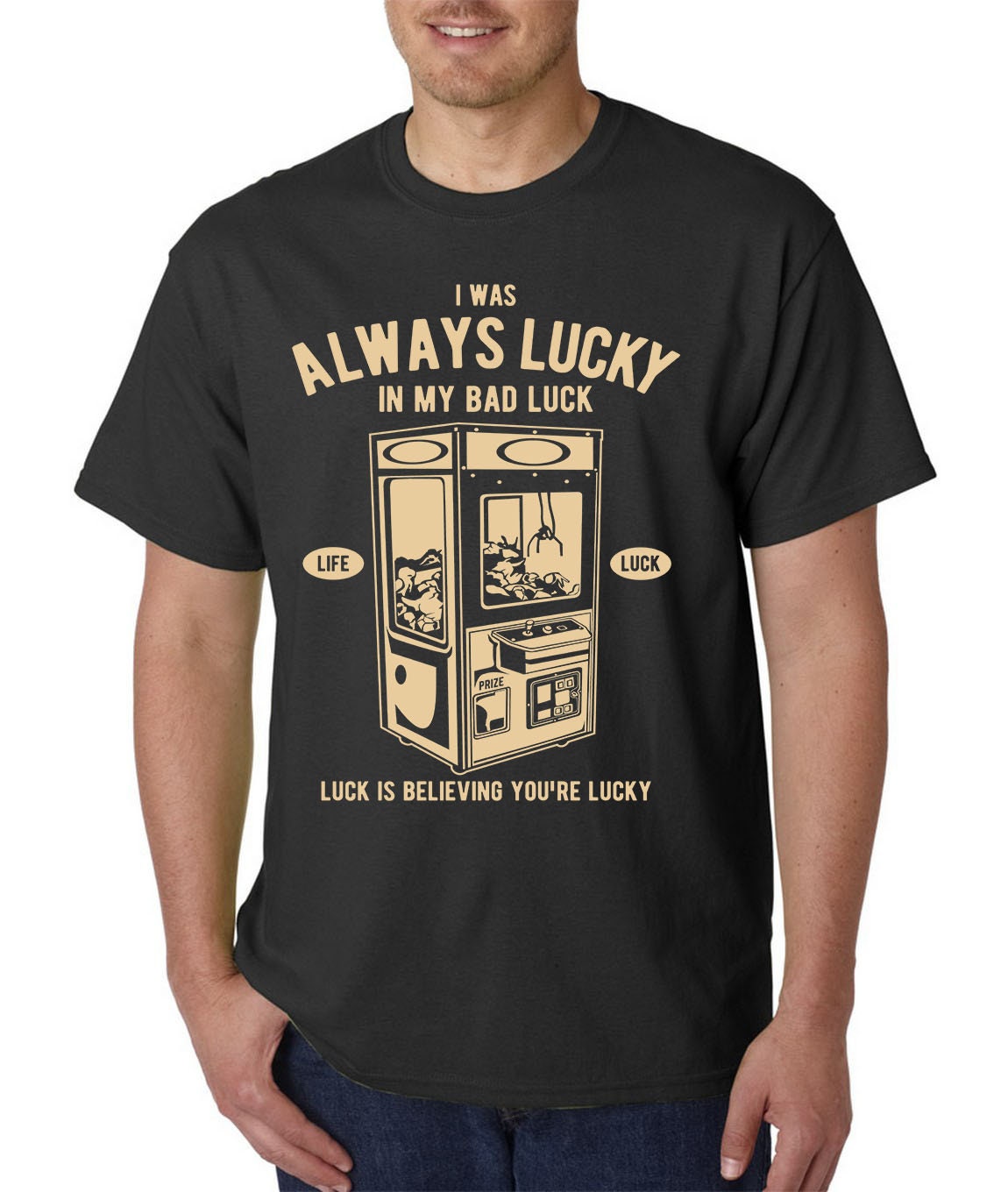 Ich Hatte Immer Glück in Meinem Pech T-Shirt/Bohumil Hrabal Zitat Krallenmaschine Ich Hatte Immer Glück in Meinem Pech T-Shirt/Bohumil Hrabal Zitat Krallenmaschine von KinsmanTradingCo