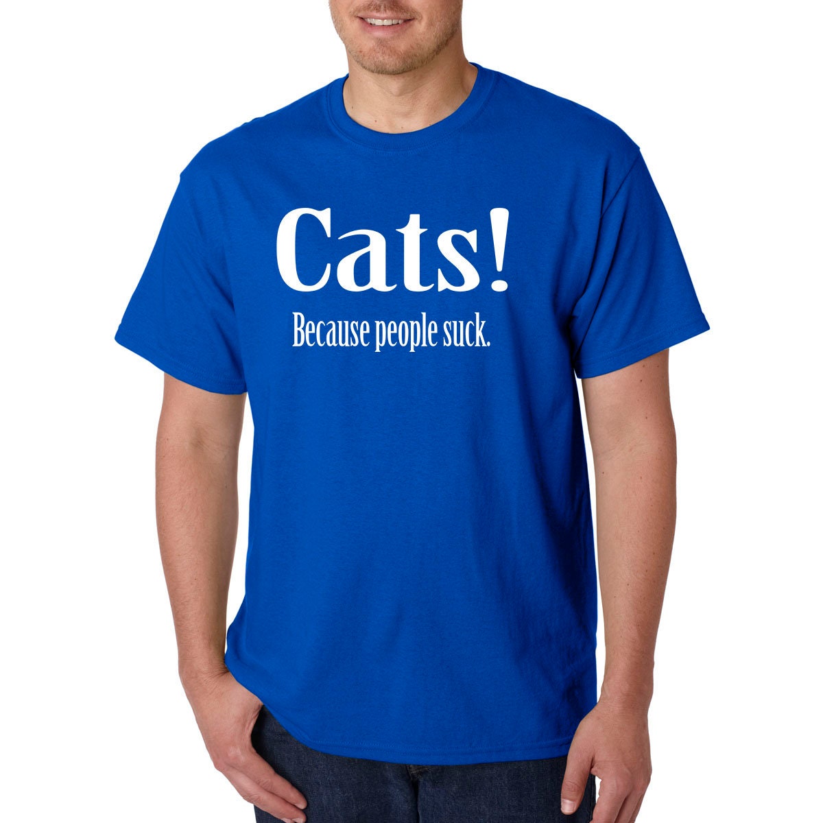 Katzen Denn Menschen Saugen T-Shirt Oder Hoodie/Haustier Tier Liebhaber Lustig Katzen Denn Menschen Saugen T-Shirt Oder Hoodie/Haustier Tier Liebhaber Lustig von KinsmanTradingCo