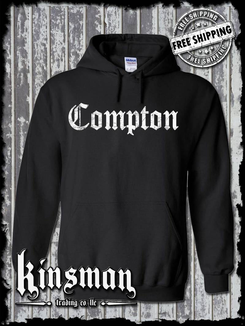 Komplett Hoodie - West Coast Hip Hop Rap Los Angeles La California Komplett Hoodie - West Coast Hip Hop Rap Los Angeles La California von KinsmanTradingCo
