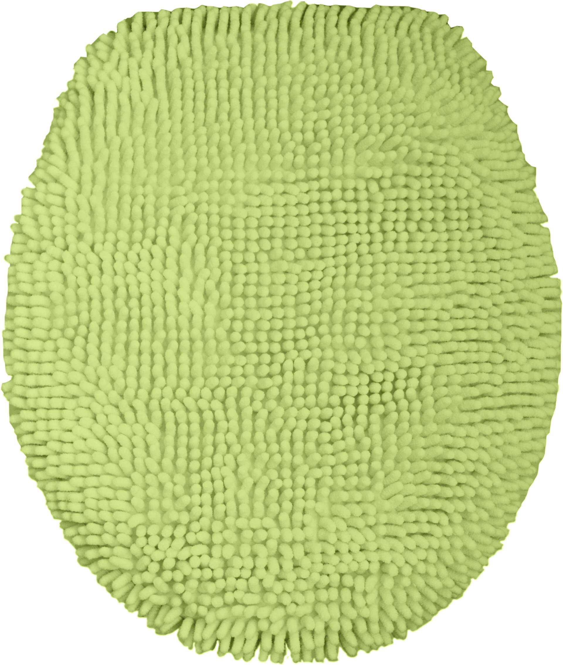 KiNZLER Badematte "Chenille" Höhe 18 mm rutschhemmend beschichtet fußbodenheizungsgeeignet Badteppich, Uni Farben, weich, als rechteckig & halbrund erhältlich von Kinzler