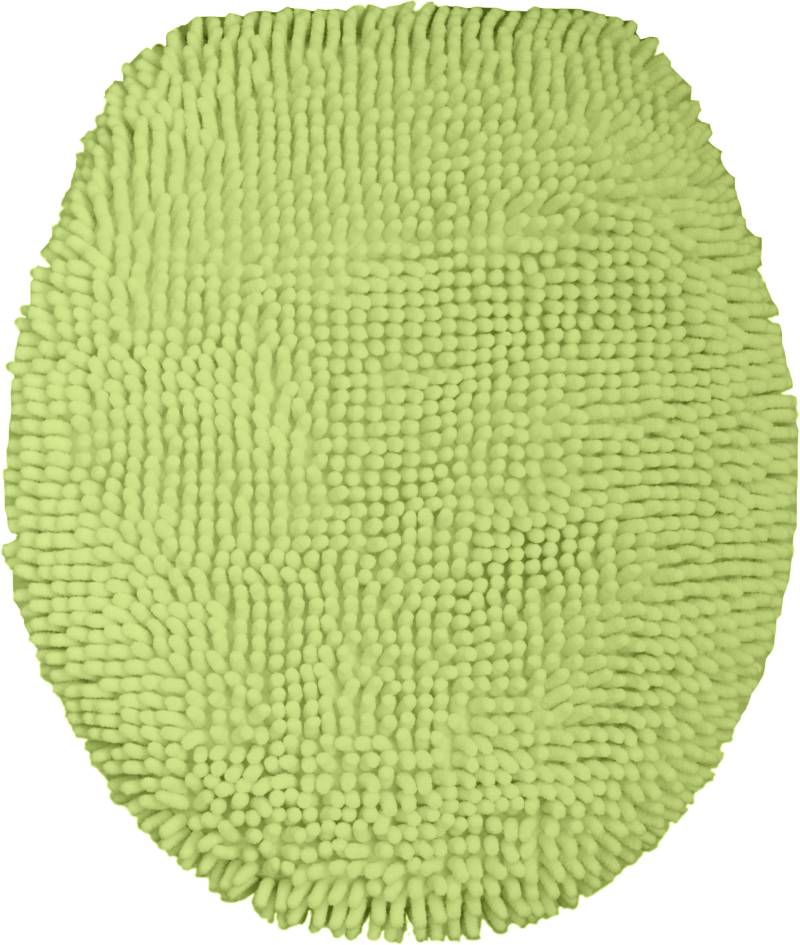 KiNZLER Badematte "Chenille" Höhe 18 mm rutschhemmend beschichtet fußbodenheizungsgeeignet Badteppich, Uni Farben, weich, als rechteckig & halbrund erhältlich von Kinzler