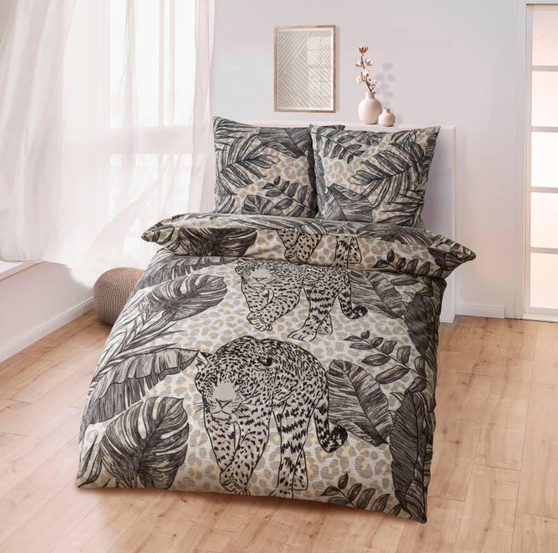 KiNZLER Bettwäsche "Mikrofaser Fleece" 2 tlg. tlg. besonders weich, verschiedene Designs von Kinzler