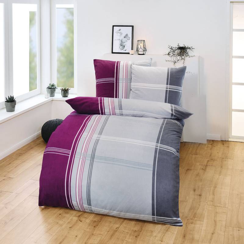 KiNZLER Bettwäsche "Mikrofaser Fleece" 2 tlg. tlg. von Kinzler