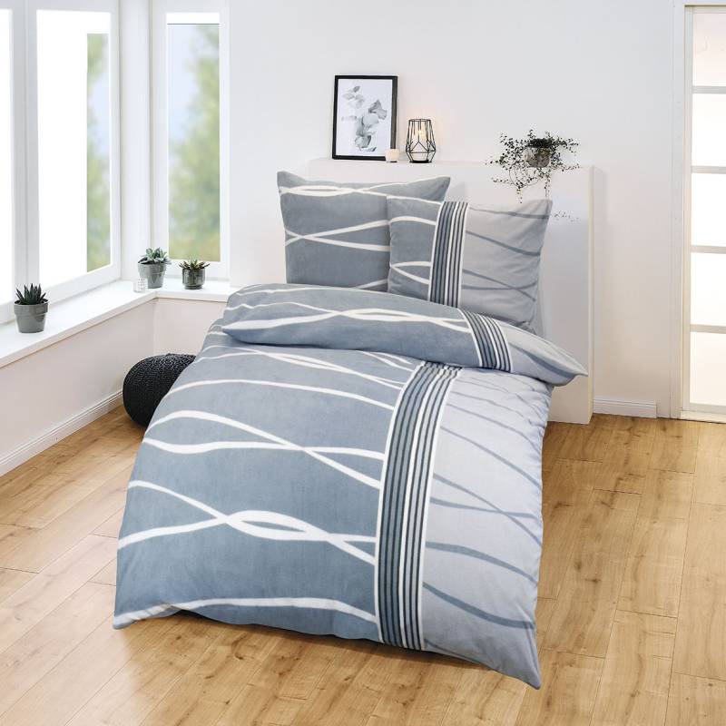 KiNZLER Bettwäsche "Mikrofaser Fleece" 2 tlg. tlg. von Kinzler