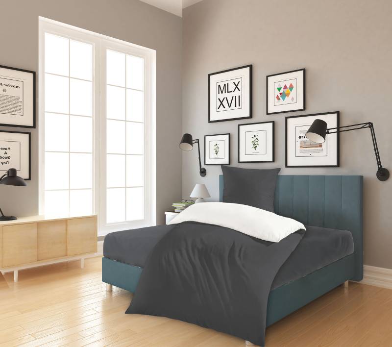 KiNZLER Wendebettwäsche "Wendebettwäsche Mikrofaser Flanell Bettwäsche "Cashmere Touch"" 2 tlg. tlg. von Kinzler