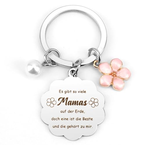 Kiopdse Geschenke für Mama,Mama Geschenk Weihnachten,Geburtstagsgeschenk für Mama,Geschenke für Mütter,Schlüsselanhänger Mama,Muttertagsgeschenke für Mama Personalisiert,Geschenk Mama,Geschenke Mama von Kiopdse